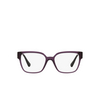 Versace VE3329B Korrektionsbrillen 5384 transparent plum - Produkt-Miniaturansicht 1/4