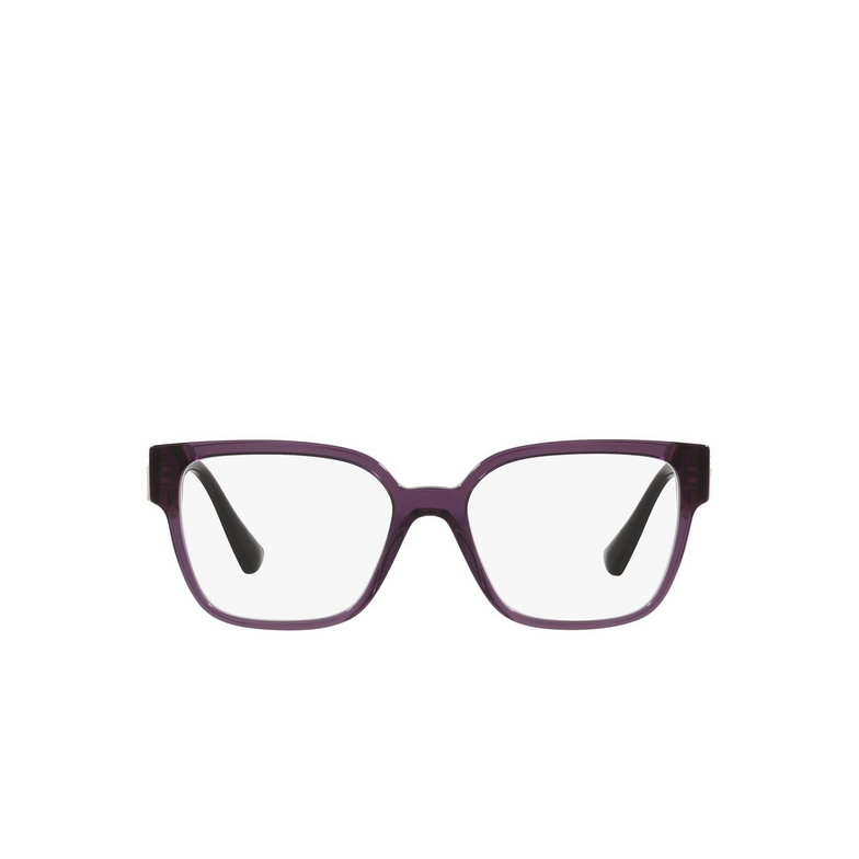 Lunettes de vue Versace VE3329B 5384 transparent plum - 1/4