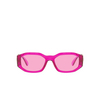 Versace Medusa Biggie Sunglasses 5334/5 transparent fuxia - product thumbnail 1/4