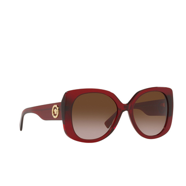 Versace VE4387 Sunglasses 388/13 transparent red - three-quarters view