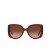 Versace VE4387 Sunglasses 388/13 transparent red - product thumbnail 1/4