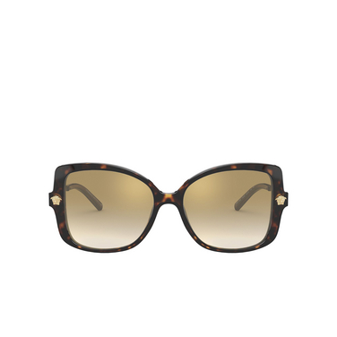 Gafas de sol Versace VE4390 108/6E havana - Vista delantera