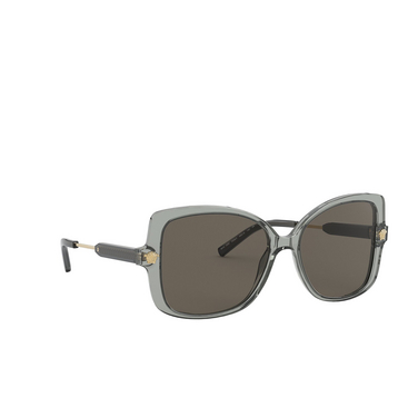 Gafas de sol Versace VE4390 5338/3 transparent black - Vista tres cuartos
