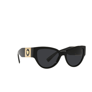 Gafas de sol Versace VE4398 GB1/87 black - Vista tres cuartos