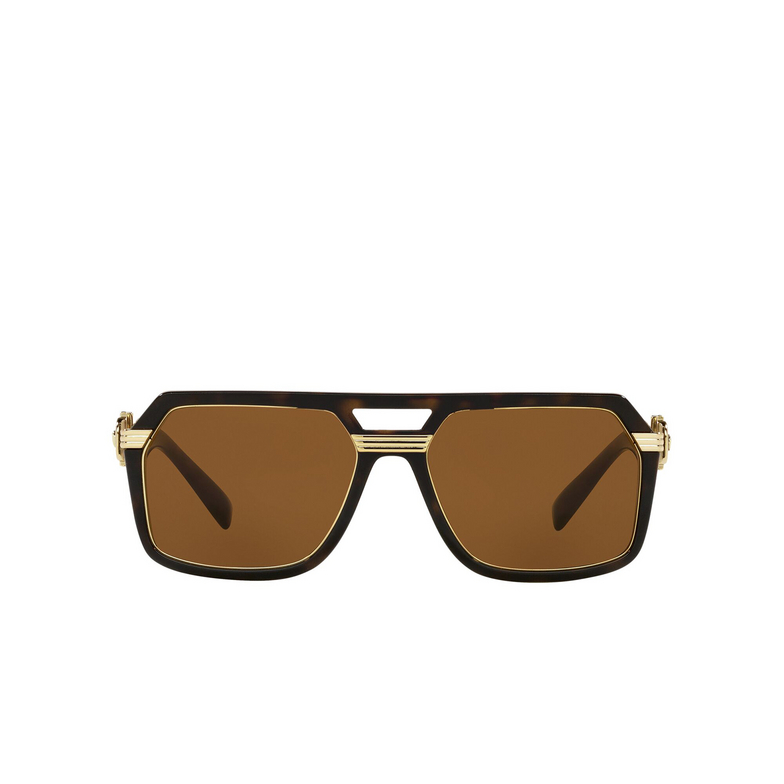 Gafas de sol Versace VE4399 108/73 havana - 1/4