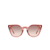 Occhiali da sole Versace VE4410 53220P transparent pink - anteprima prodotto 1/4