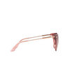 Occhiali da sole Versace VE4410 53220P transparent pink - anteprima prodotto 3/4