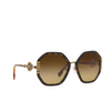 Versace VE4413 Sonnenbrillen 108/13 havana - Produkt-Miniaturansicht 2/4