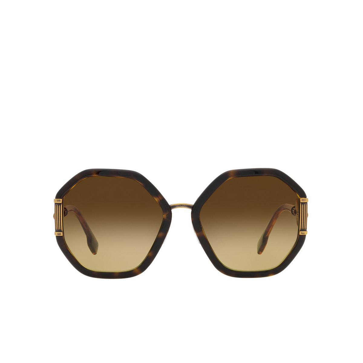 Versace® Irregular Sunglasses: VE4413 color Havana 108/13 - front view.