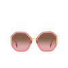 Occhiali da sole Versace VE4413 532214 transparent pink - anteprima prodotto 1/4