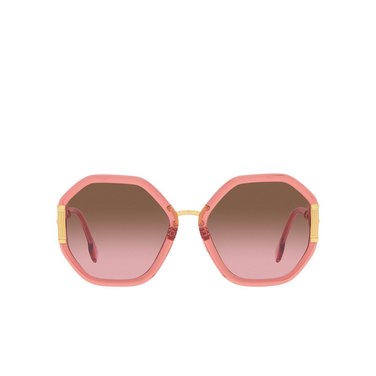 Lunettes de soleil Versace VE4413 532214 transparent pink - Vue de face