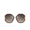 Versace VE4413 Sunglasses 53246I transparent brown - product thumbnail 1/4