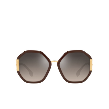 Gafas de sol Versace VE4413 53246I transparent brown - Vista delantera