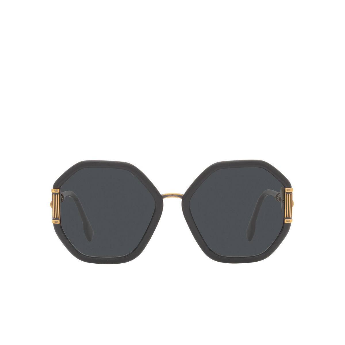 Versace® Irregular Sunglasses: VE4413 color Black GB1/87 - front view.