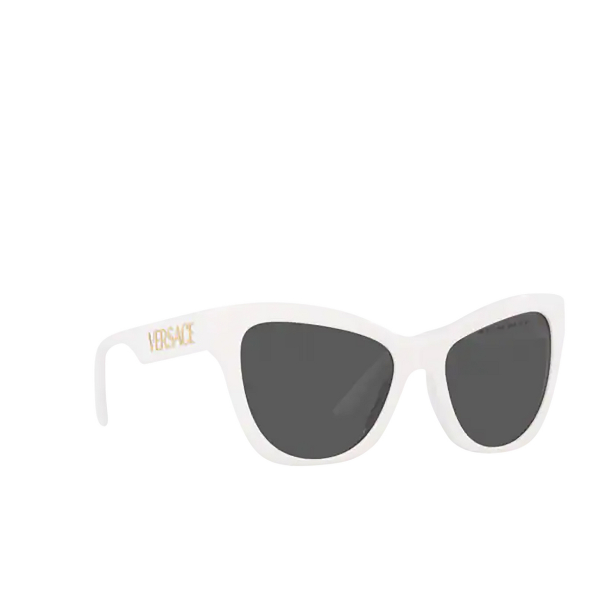 Versace VE4417U Sunglasses 314/87 White - three-quarters view