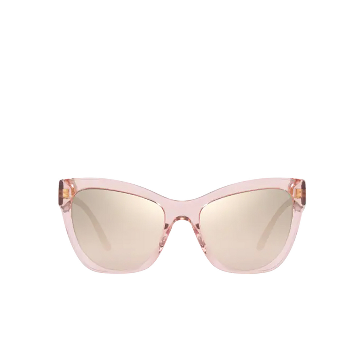 Versace VE4417U Sunglasses 53394E Transparent Pink - front view
