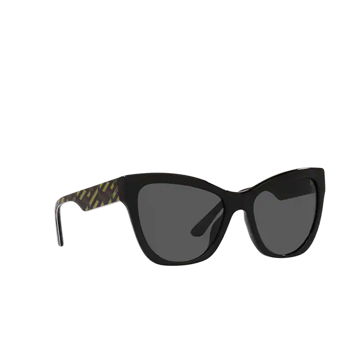 Versace VE4417U Sunglasses 535887 Black - three-quarters view