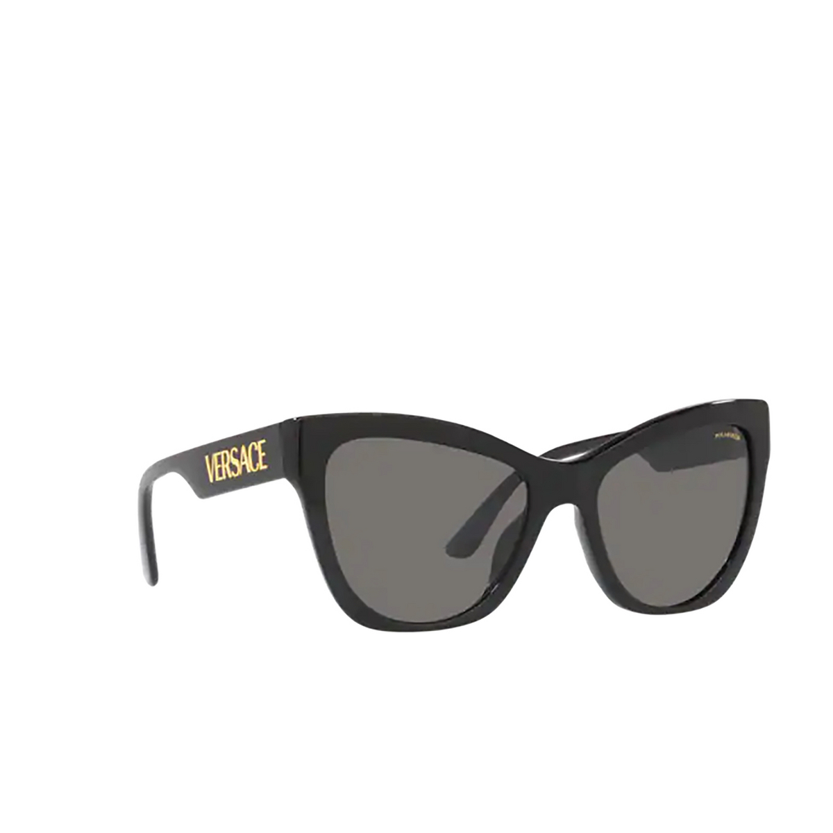 Versace VE4417U Sunglasses GB1/81 Black - three-quarters view