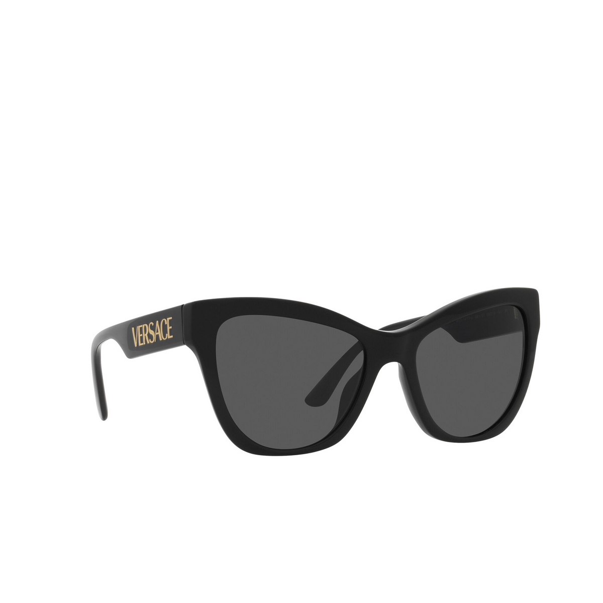 Versace VE4417U Sunglasses GB1/87 Black - three-quarters view
