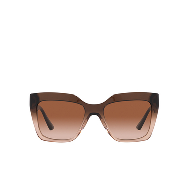 Gafas de sol Versace VE4418 533213 brown transparent gradient beige - Vista delantera