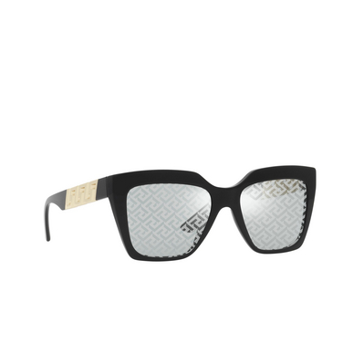 Versace VE4418 Sunglasses gb1/al black - three-quarters view