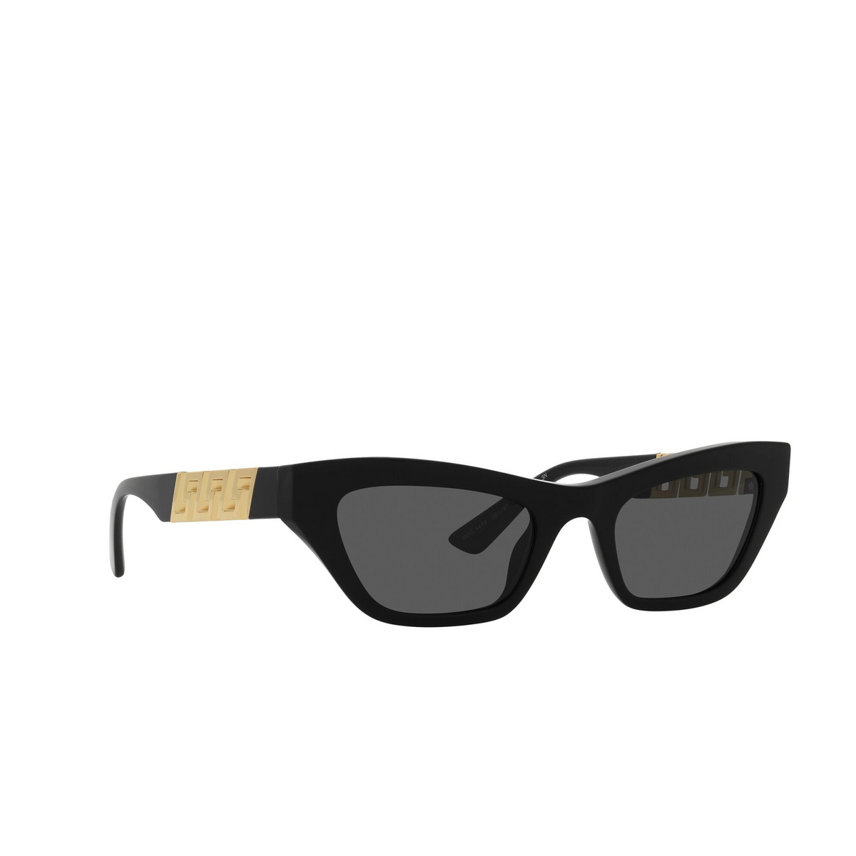 Versace VE4419 Sunglasses GB1/87 Black - three-quarters view