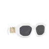 Versace VE4424U Sunglasses 314/87 white - product thumbnail 2/4