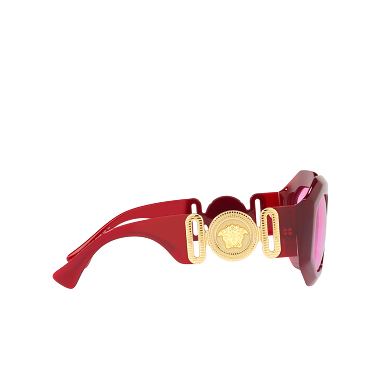 Occhiali da sole Versace VE4424U 388/5 transparent red - 3/4