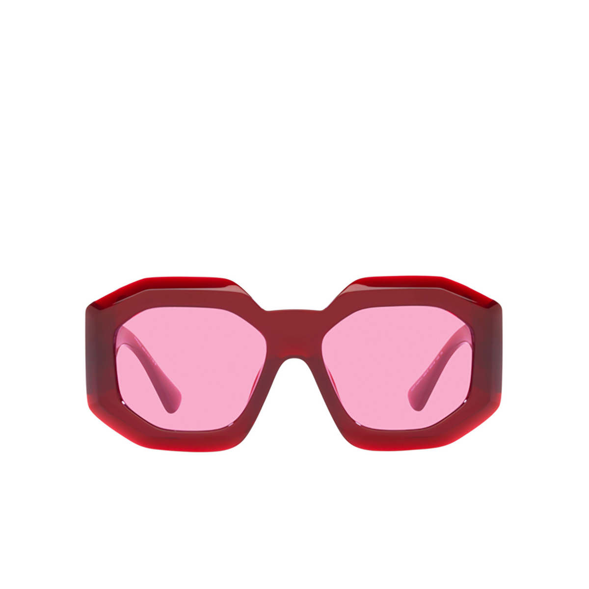 Versace VE4424U Sunglasses 388/5 Transparent red - front view