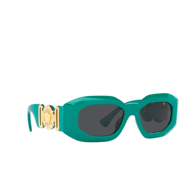 Versace Maxi Medusa Biggie Sonnenbrillen 536487 green - Dreiviertelansicht