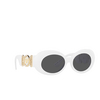 Versace Medusa Biggie Oval Sunglasses 314/87 white - product thumbnail 2/4