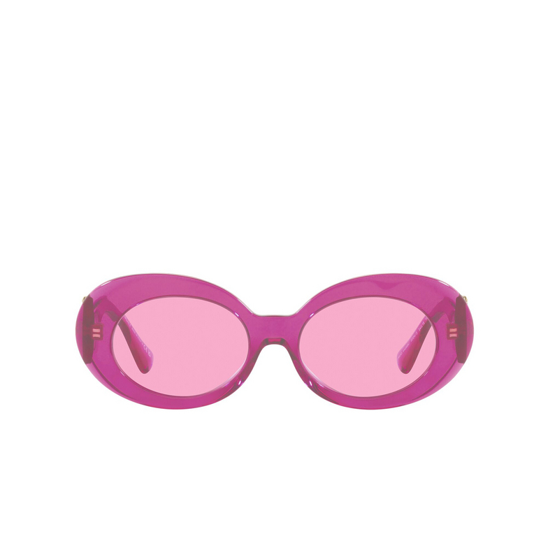 Versace Medusa Biggie Oval Sunglasses 5334/5 transparent fuxia - 1/4