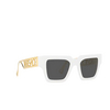 Versace VE4431 Sunglasses 401/87 white - product thumbnail 2/4