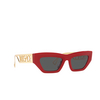 Versace VE4432U Sunglasses 538887 red - product thumbnail 2/4