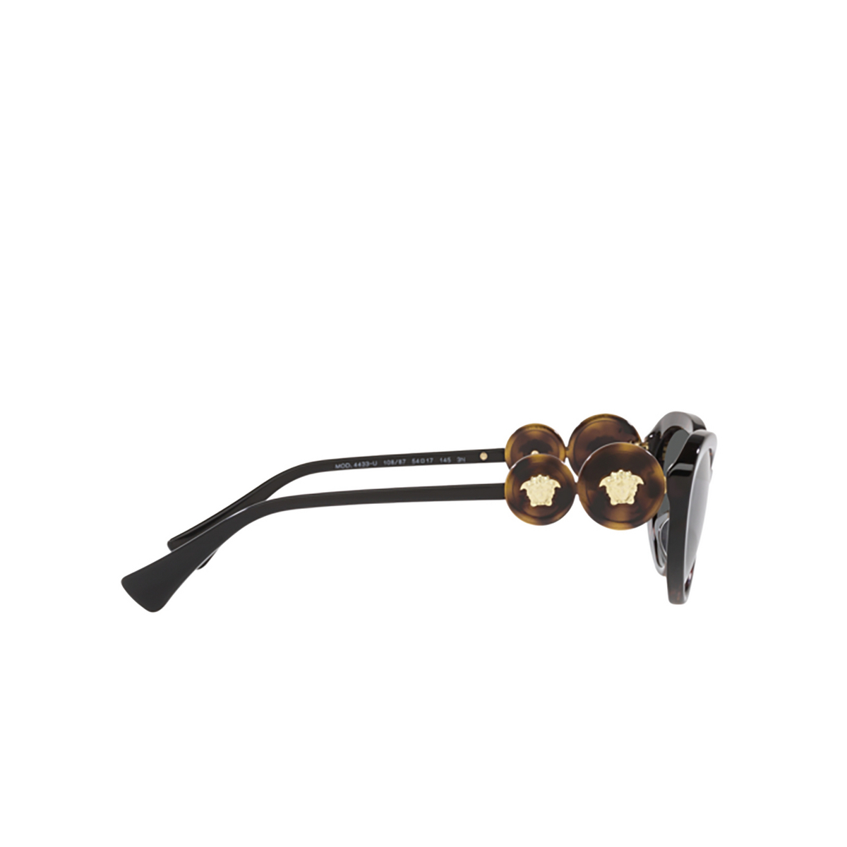 Versace VE4433U Sunglasses 108/87 Havana - product thumbnail 3/4