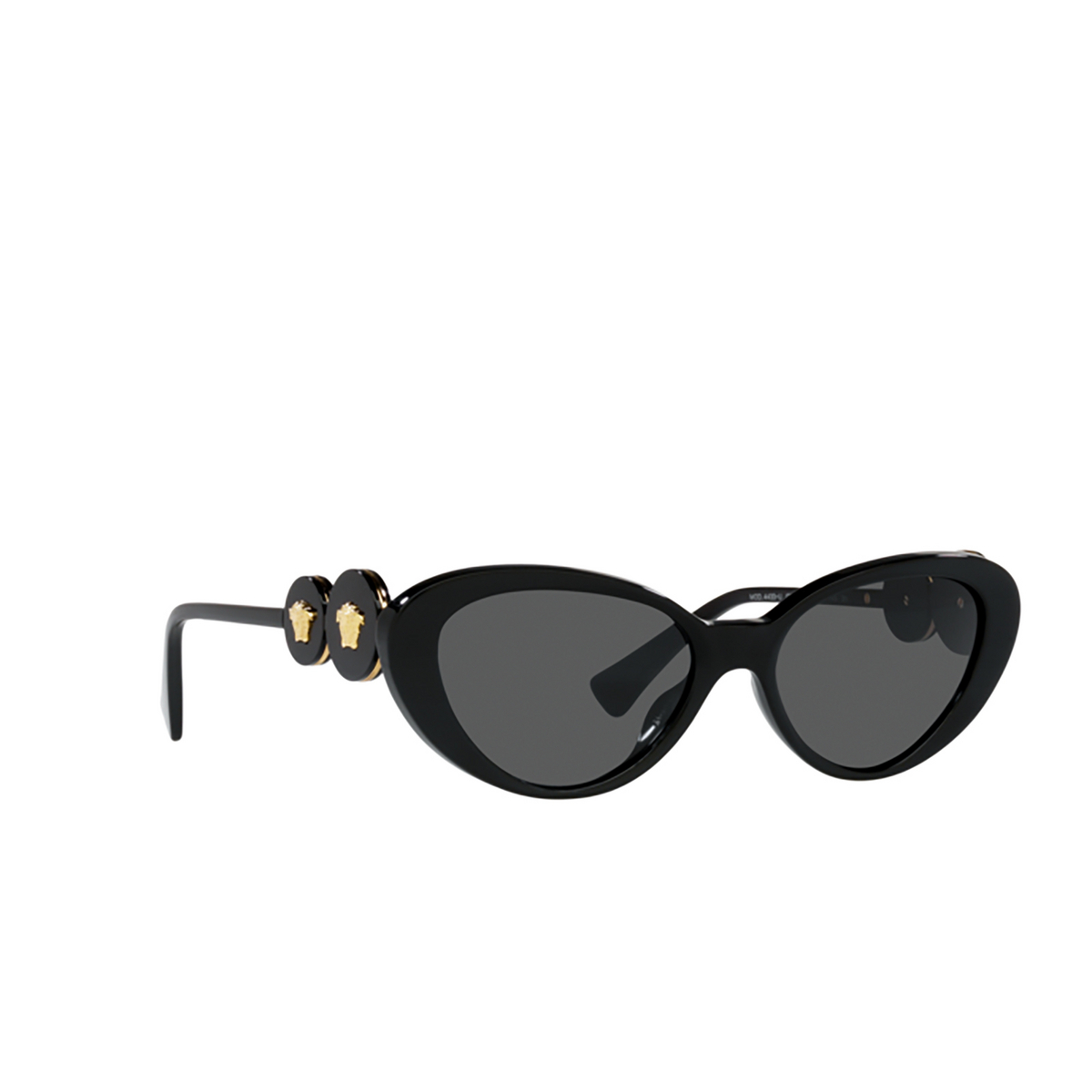 Versace VE4433U Sunglasses GB1/87 Black - three-quarters view
