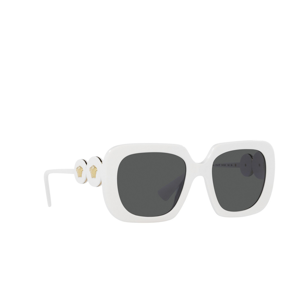 Versace VE4434 Sunglasses 314/87 Optical White - three-quarters view