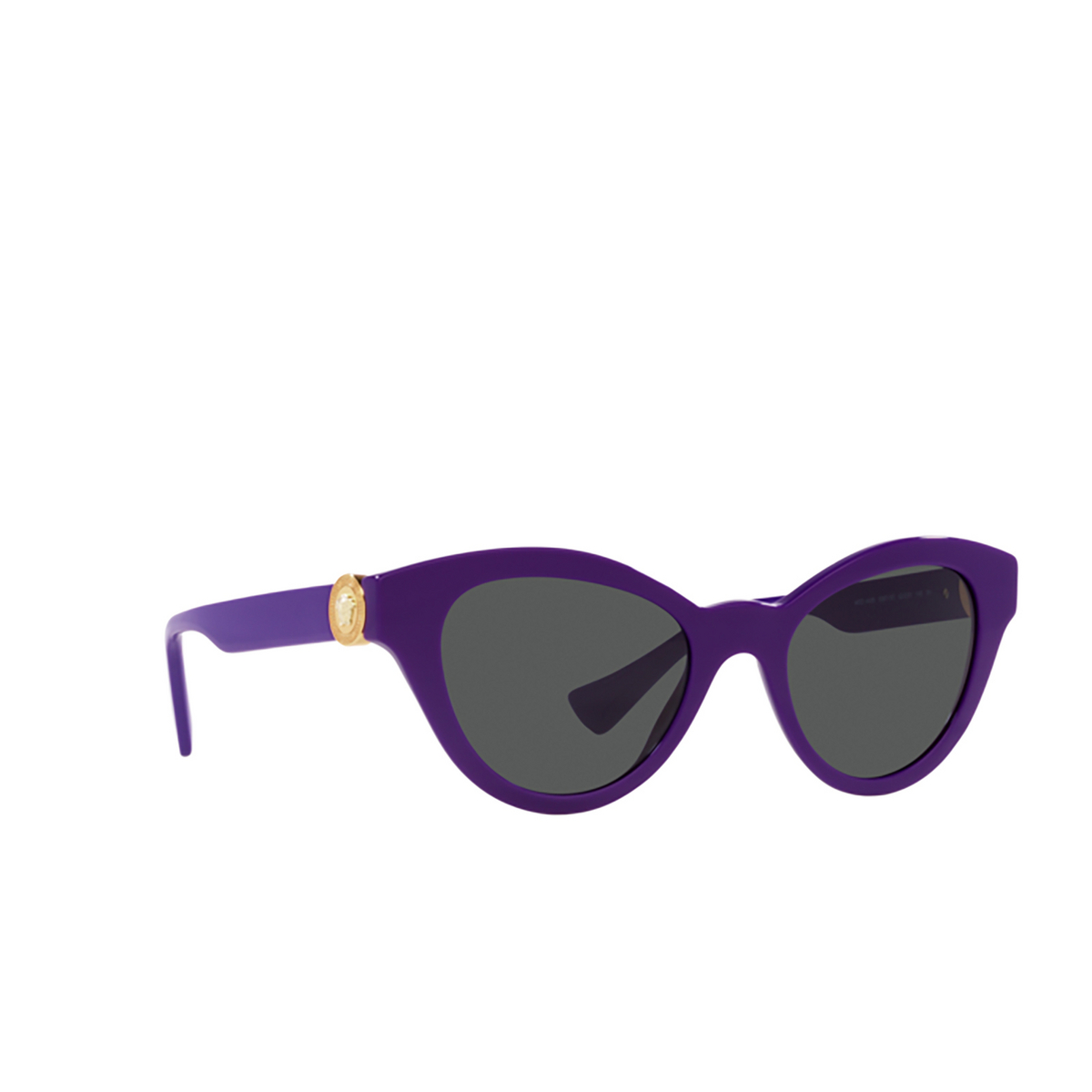 Versace VE4435 Sunglasses 538787 Purple - three-quarters view