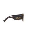 Versace VE4439 Sunglasses 108/73 havana - product thumbnail 3/4