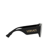 Occhiali da sole Versace VE4439 GB1/87 black - anteprima prodotto 3/4