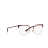 Vogue VO4249 Eyeglasses 5170 top bordeaux/rose gold - product thumbnail 2/4