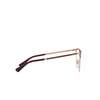 Vogue VO4249 Eyeglasses 5170 top bordeaux/rose gold - product thumbnail 3/4