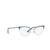 Vogue VO4250 Eyeglasses 5177 top brushed azure/silver - product thumbnail 2/4