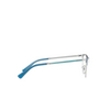 Vogue VO4250 Eyeglasses 5177 top brushed azure/silver - product thumbnail 3/4