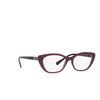 Occhiali da vista Vogue VO5425B 2989 transparent dark cherry - anteprima prodotto 2/4