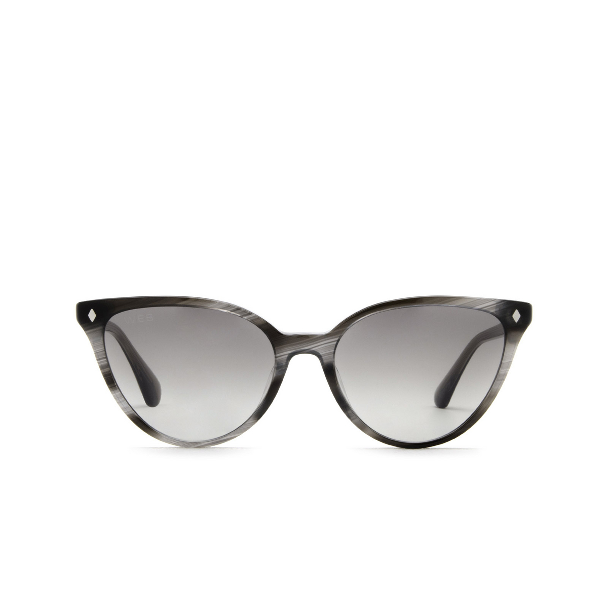 Web® Cat-eye Sunglasses: WE0329 color 05B Grey - front view