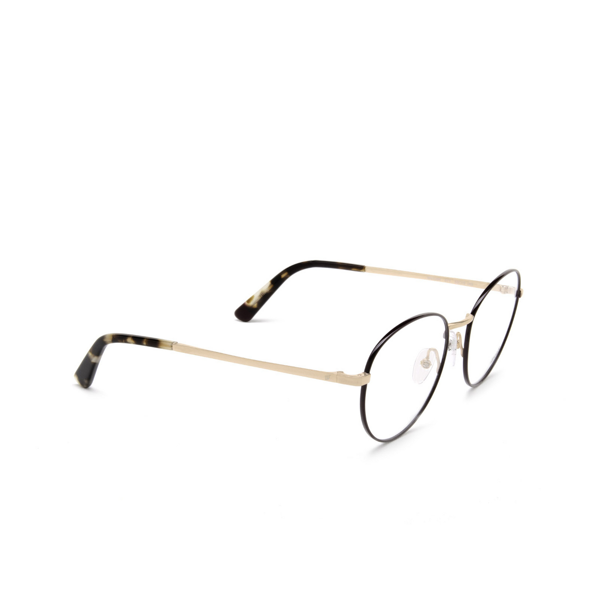 Web® Round Eyeglasses: WE5364 color 071 Bordeaux - three-quarters view