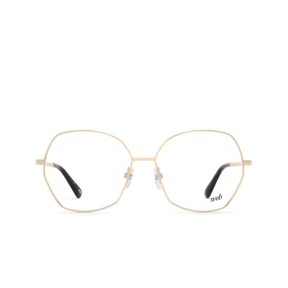 Web® Butterfly Eyeglasses: WE5366 color 033 Gold - front view