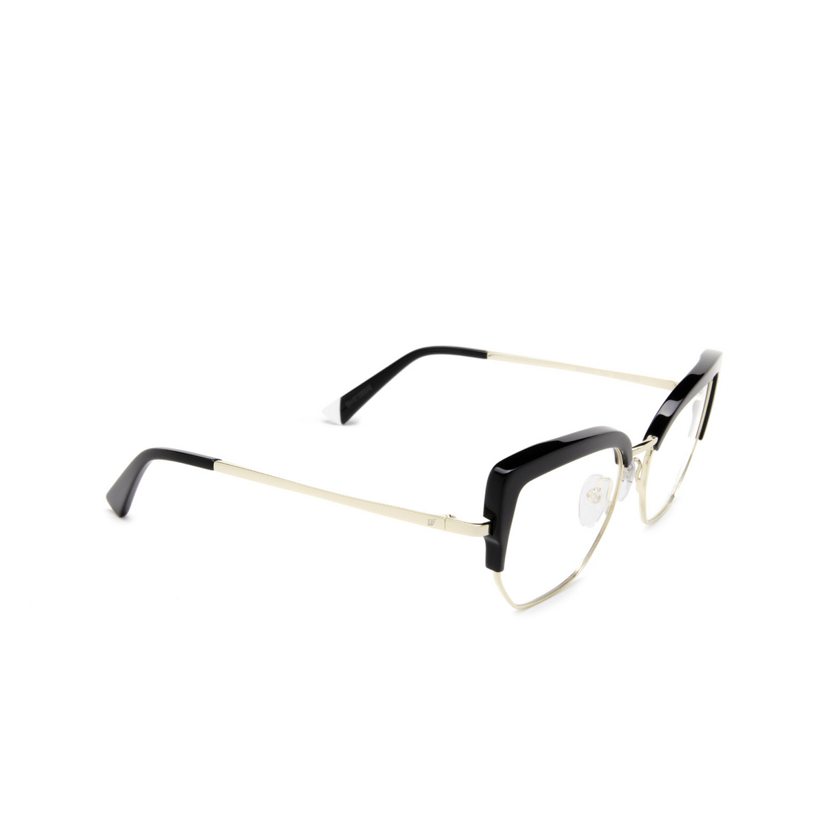 Web WE5370 Eyeglasses 32A Pale Gold - three-quarters view