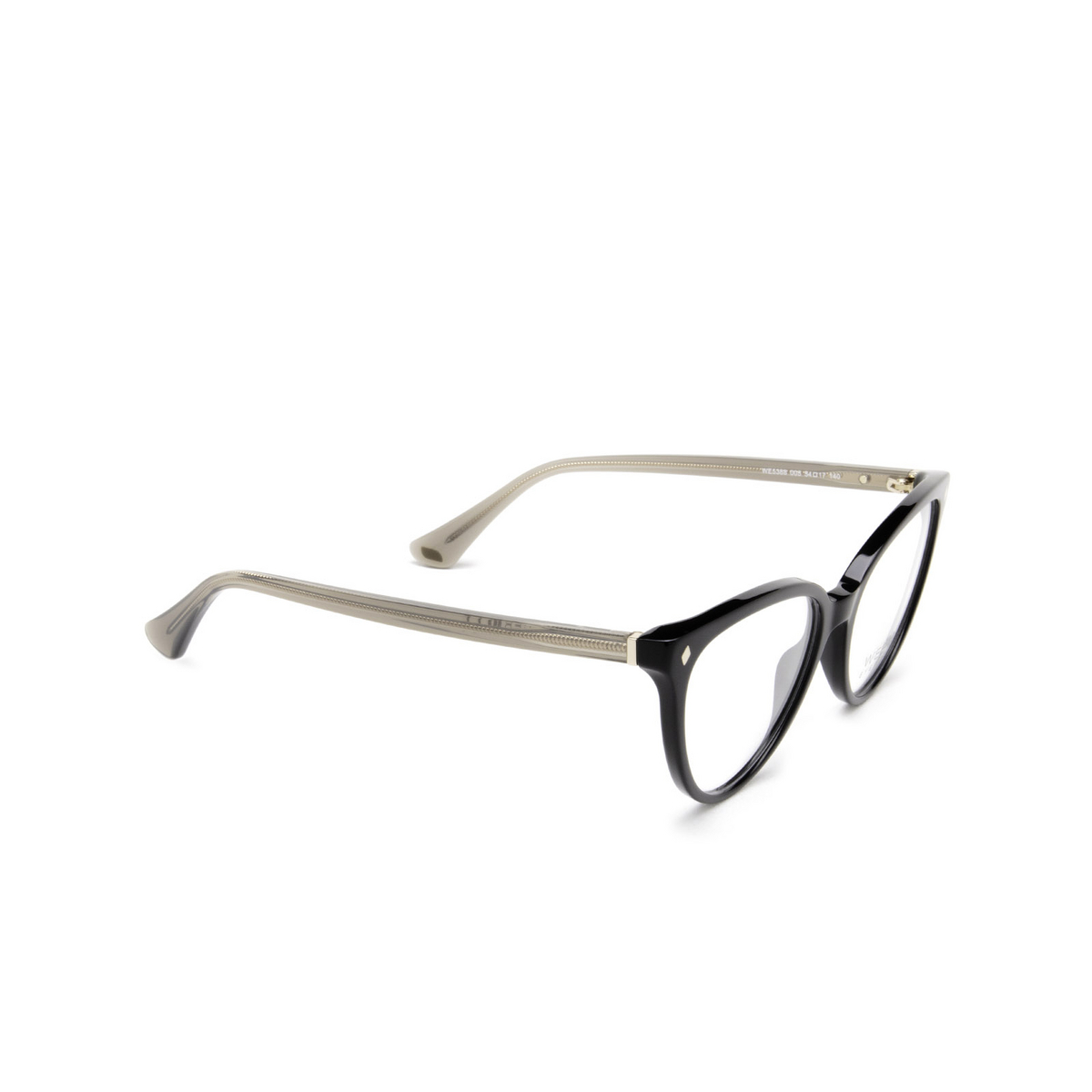 Web WE5385 Eyeglasses 005 Black - three-quarters view
